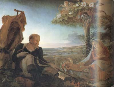 Philipp Otto Runge Rest on the Flight into Egypt (mk10)